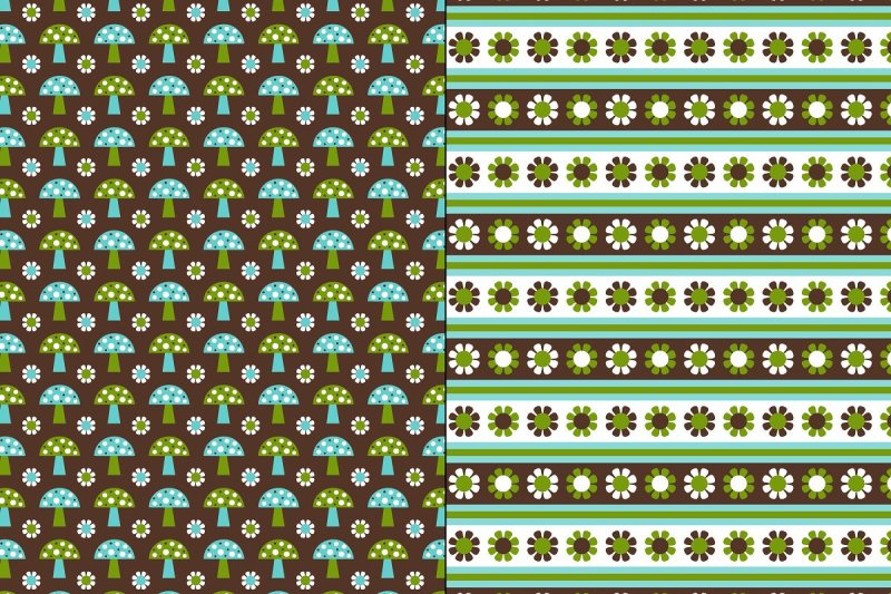 blue-and-green-owl-patterns