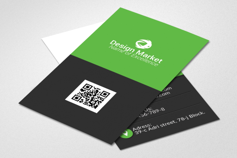 vertical-business-card-template