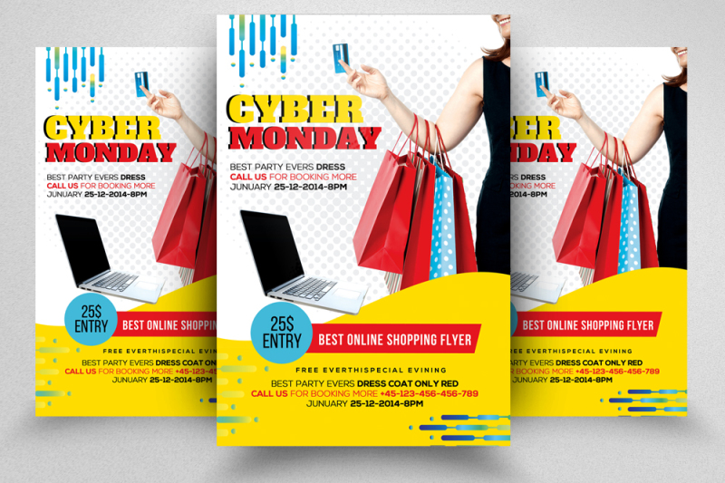 10-cyber-monday-flyers-bundle