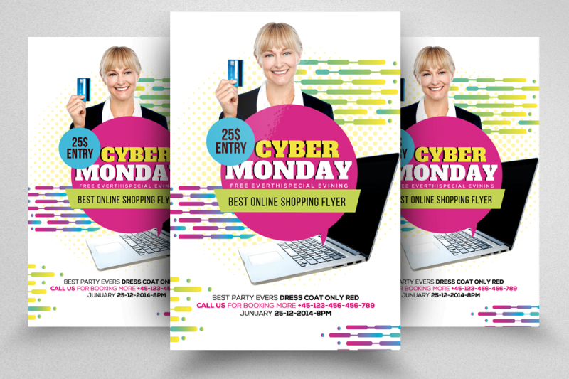 10-cyber-monday-flyers-bundle