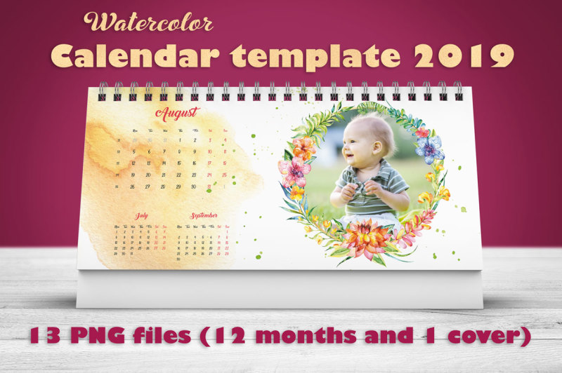 watercolor-calendar-template-for-year-2019