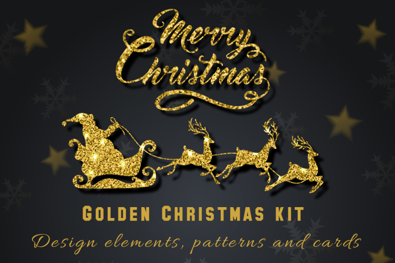 golden-christmas-kit