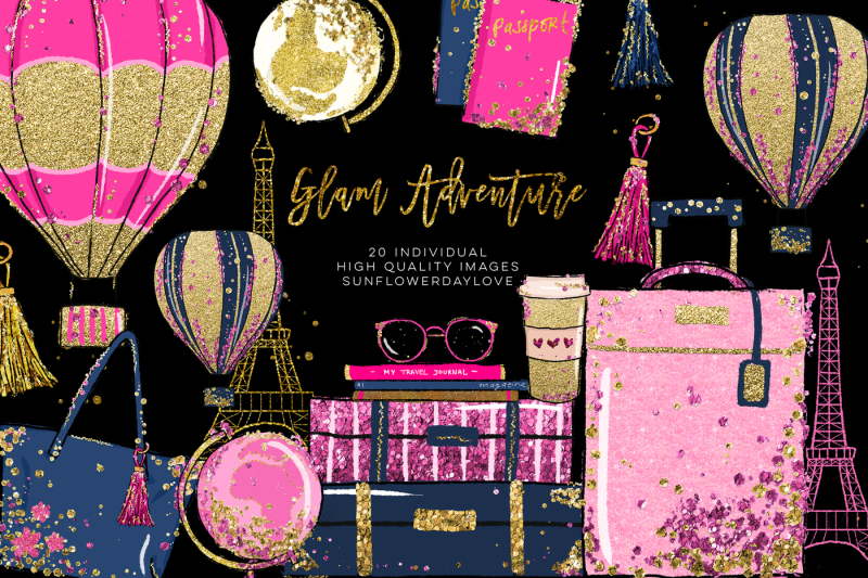 glam-adventure-travel-clipart-travel-fashion-clipart