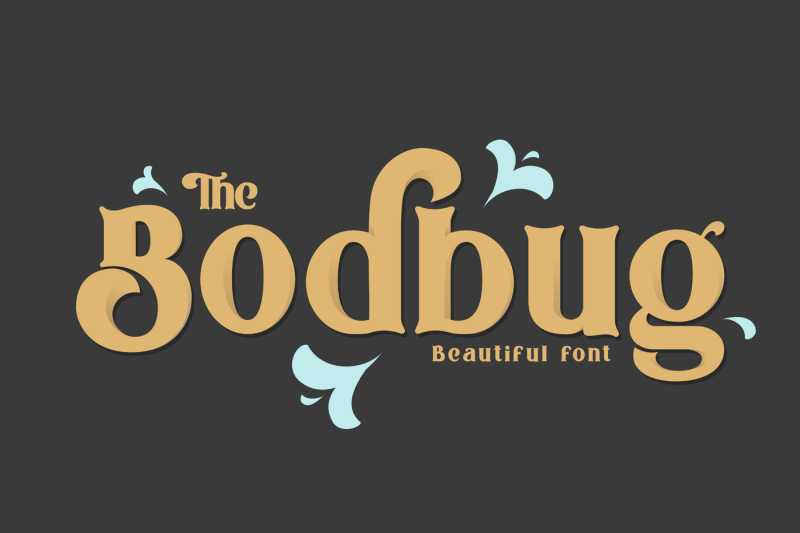 the-bodbug-typeface