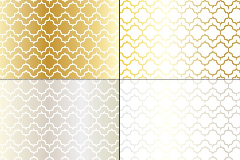silver-and-gold-middle-eastern-patterns