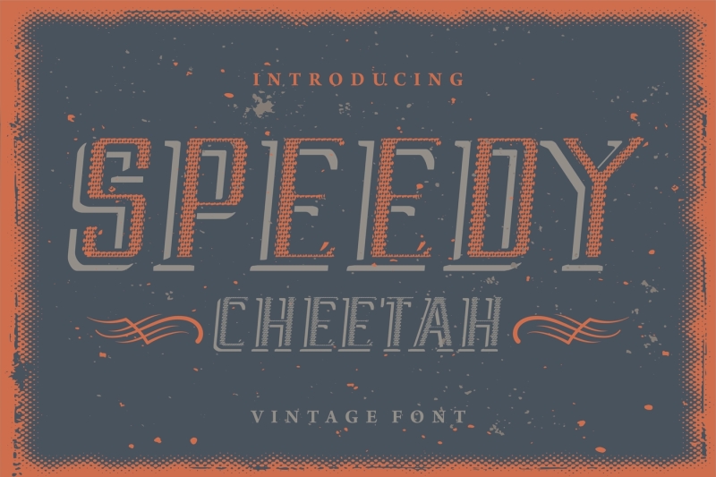 speedy-cheetah-vintage-display-font