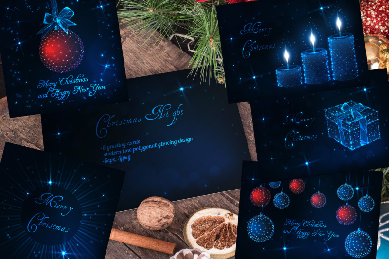 magical-christmas-night-greeting-cards