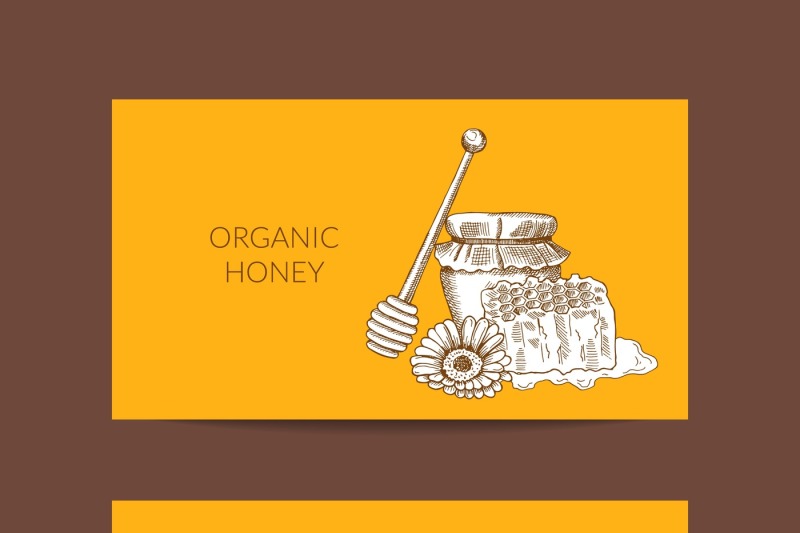 vector-business-card-template-for-honey-farmer-or-shop