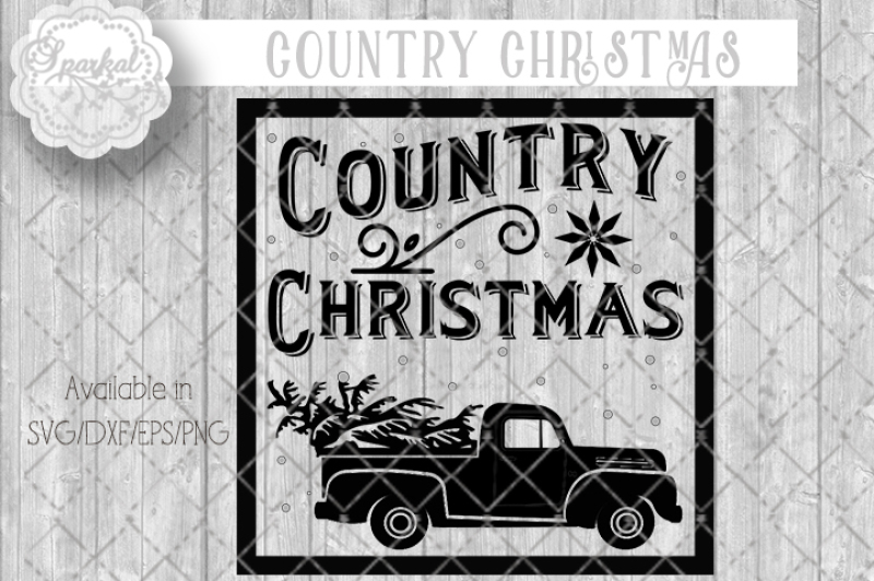 vintage-country-christmas-cutting-design