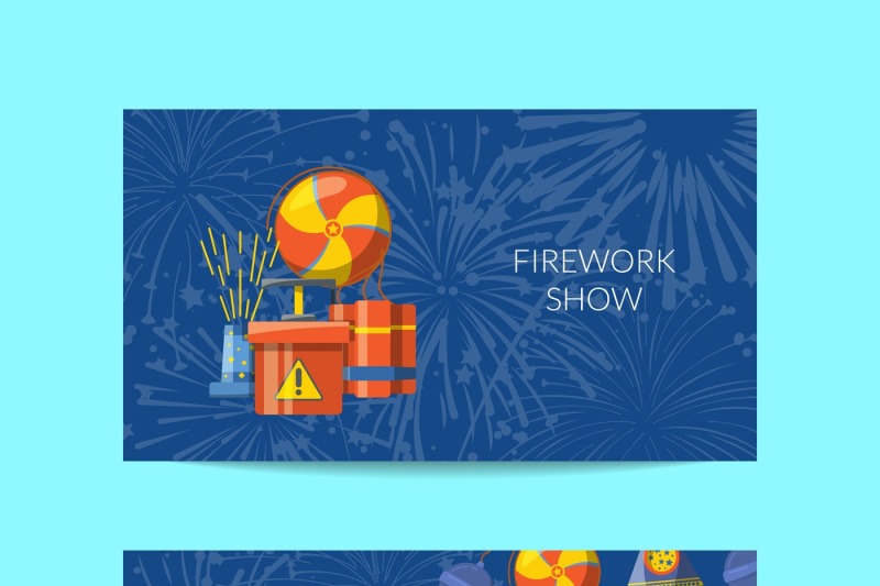 vector-cartoon-pyrotechnics-business-card-template-for