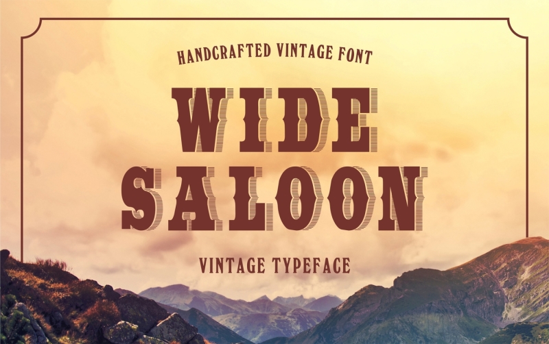 wide-saloon-display-font