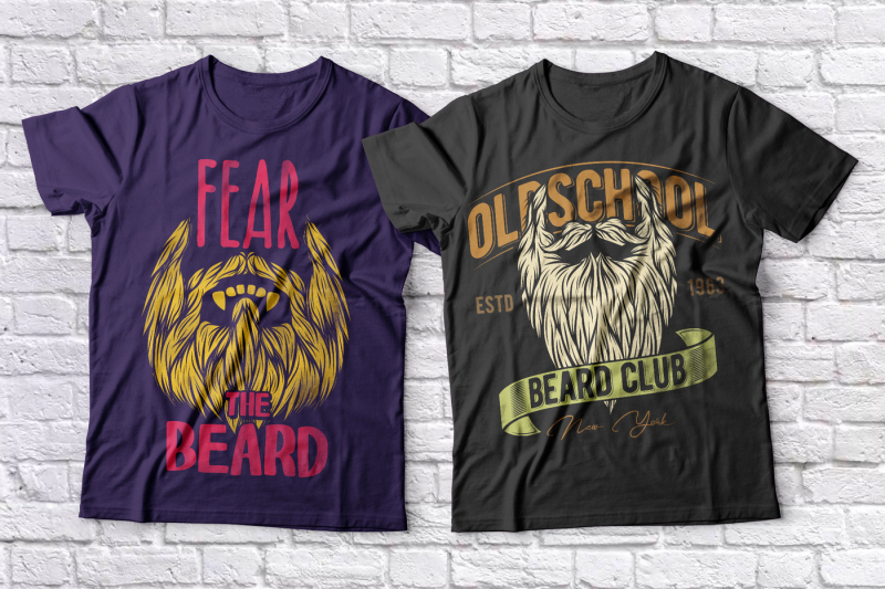 beards-t-shirts-set