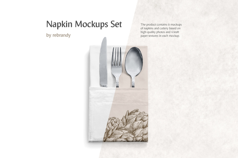 napkin-mockups-set