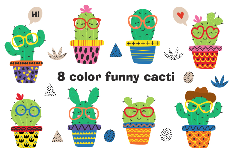 funny-cactus-in-glasses