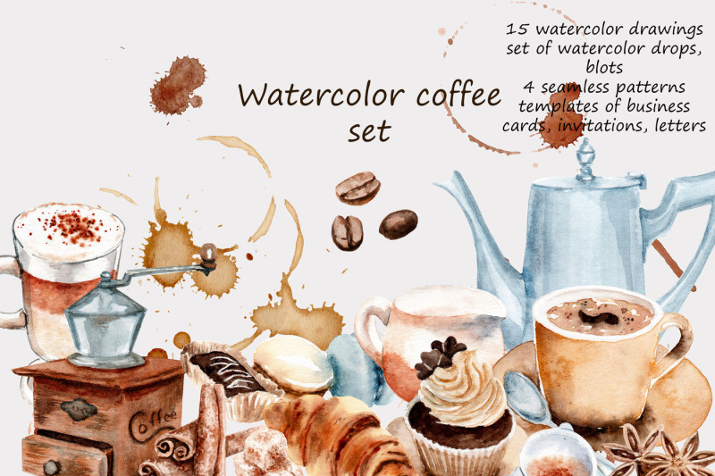 watercolor-drawings-coffee-set