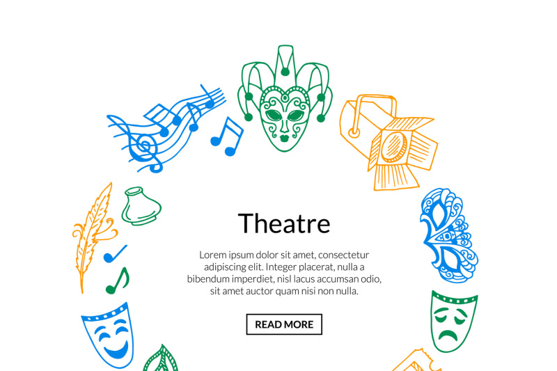 vector-doodle-theatre-elements