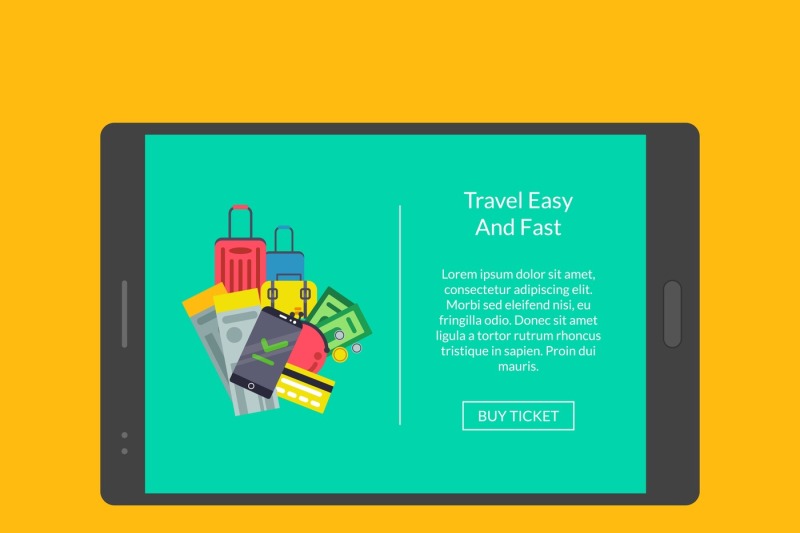 vector-concept-illustration-of-webpage-for-tablet-with-flat-travel-ele