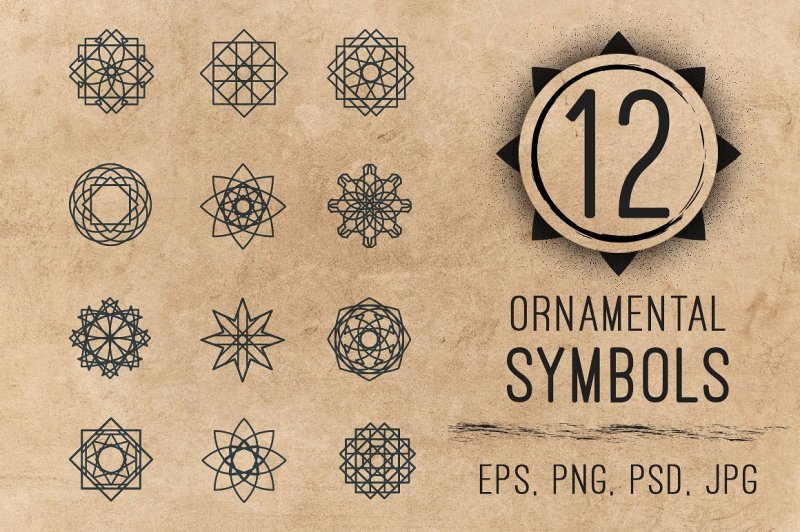 ornamental-logo-geometric-symbols