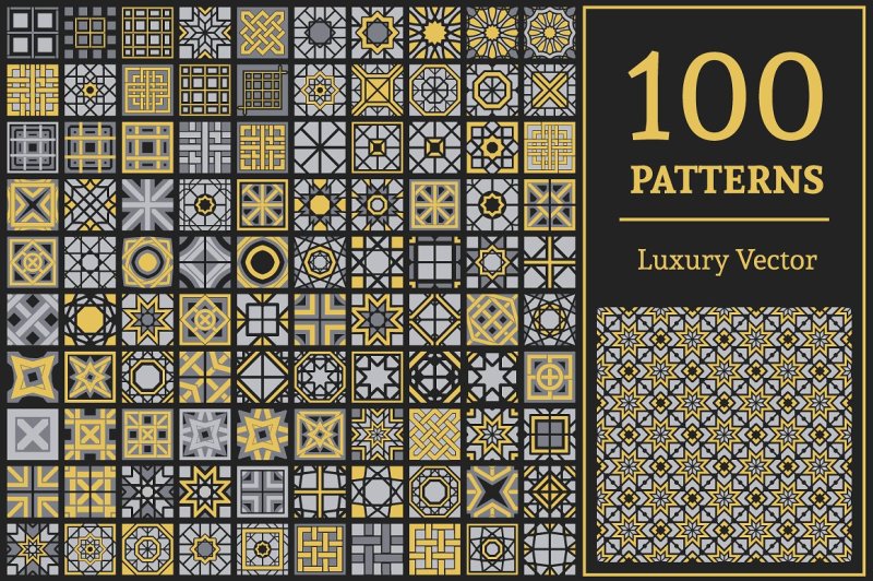 100-vector-geometric-patterns