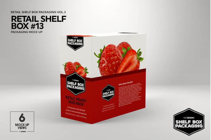 Download 18 Fruit Puree Cups Display Box Mockup Front View Yellowimages