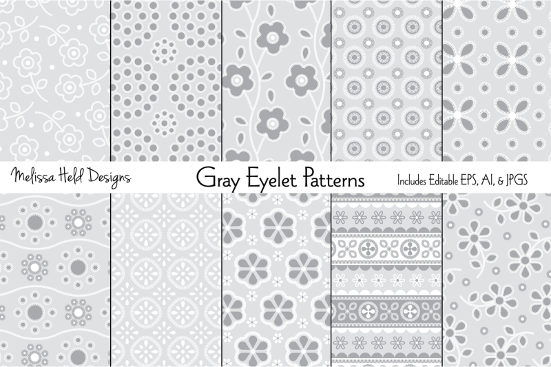 gray-eyelet-embroidery-patterns