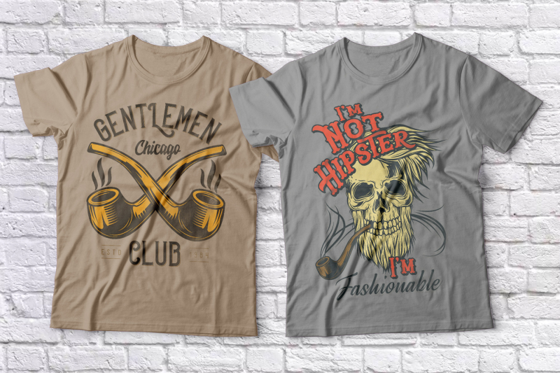 hipster-t-shirts-set