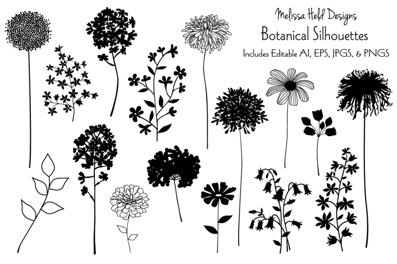 botanical-silhouettes