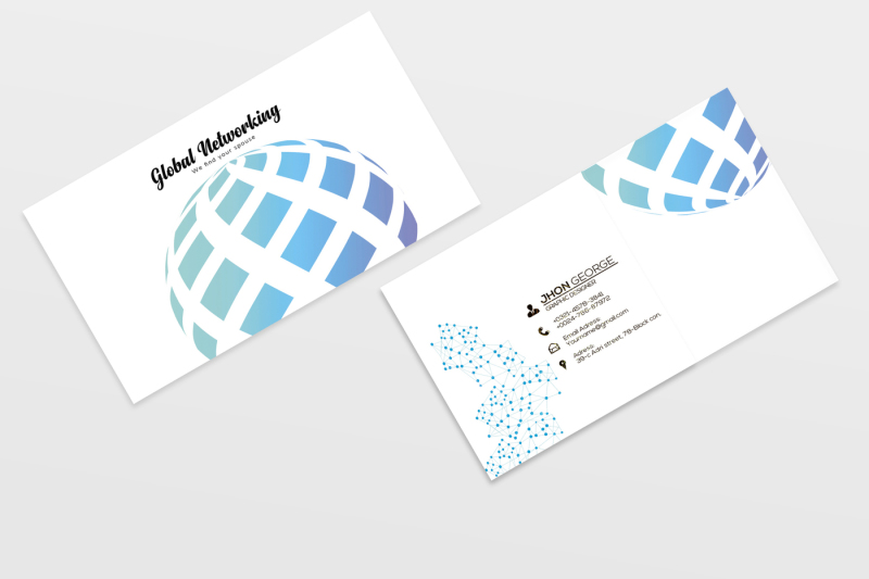 global-business-card-template