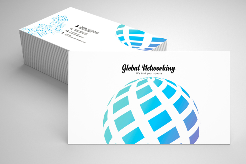 global-business-card-template
