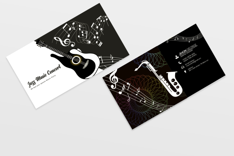 musical-band-business-card