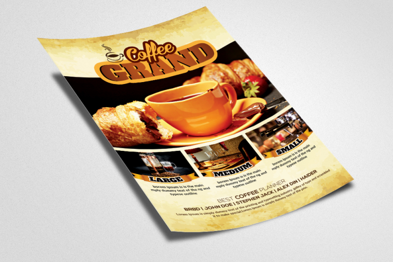 coffee-restaurant-flyer-template