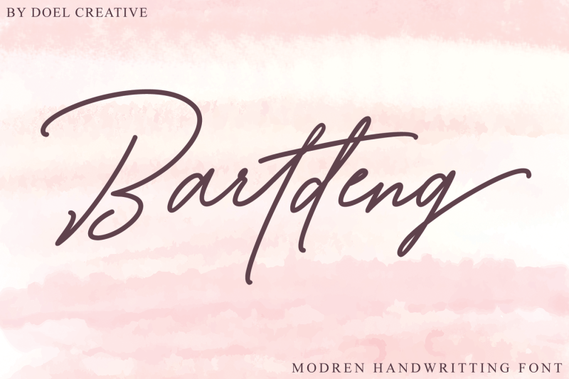 bartdeng-handwritten-font-new