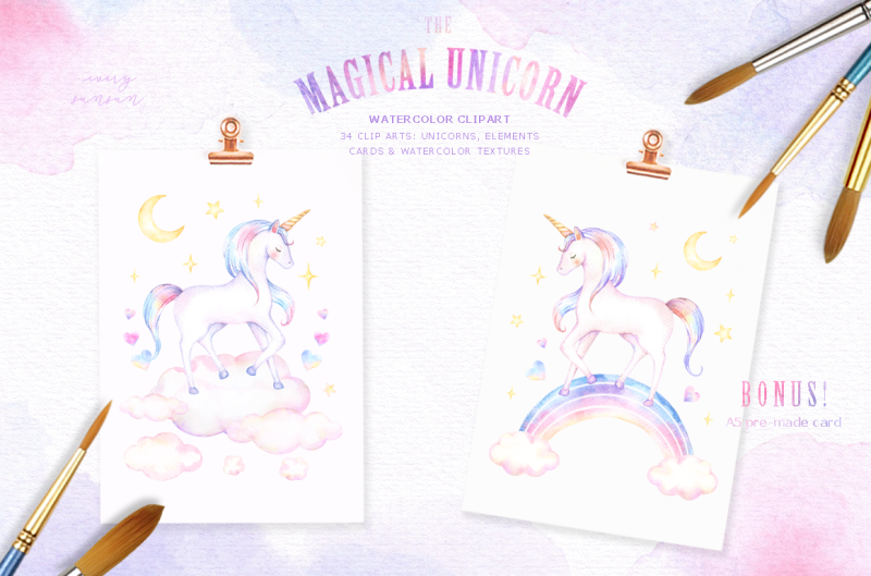 the-magical-unicorn-watercolor-set