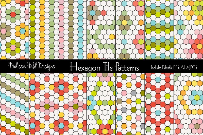 hexagon-tile-patterns