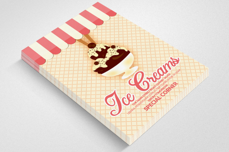 ice-cream-business-flyer-template