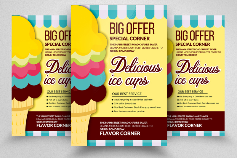 ice-cream-shop-flyer-template