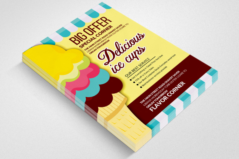 ice-cream-shop-flyer-template