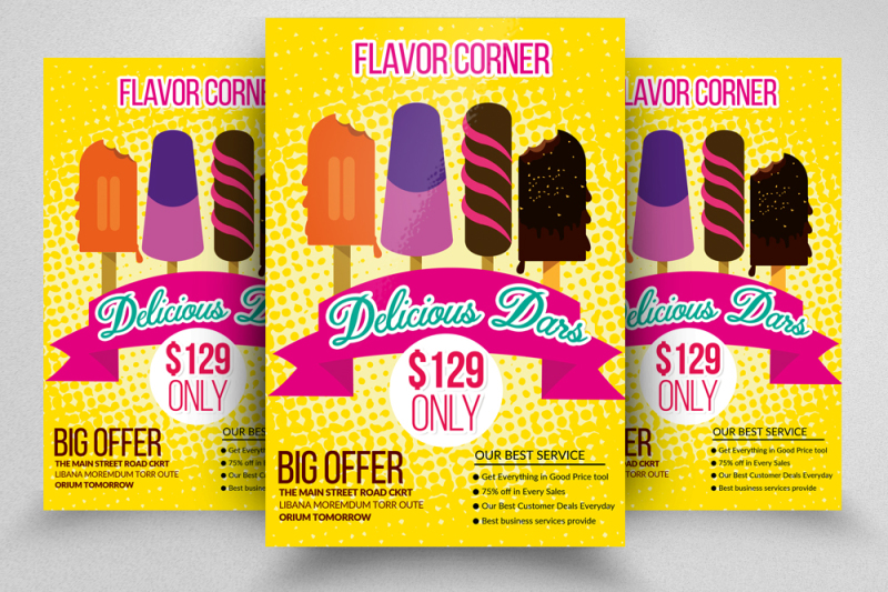 10-ice-cream-shop-flyers-bundle