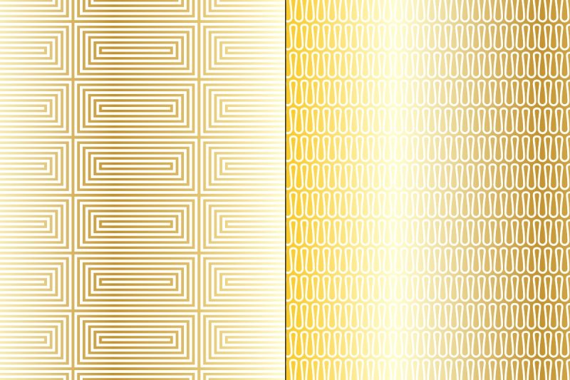 metallic-gold-geometric-patterns