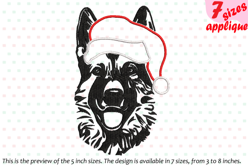 applique-german-shepherd-christmas-hat-designs-for-embroidery-21a