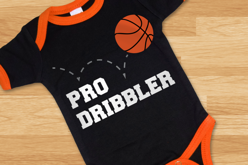 Basketball Pro Dribbler | SVG | PNG | DXF for Silhouette