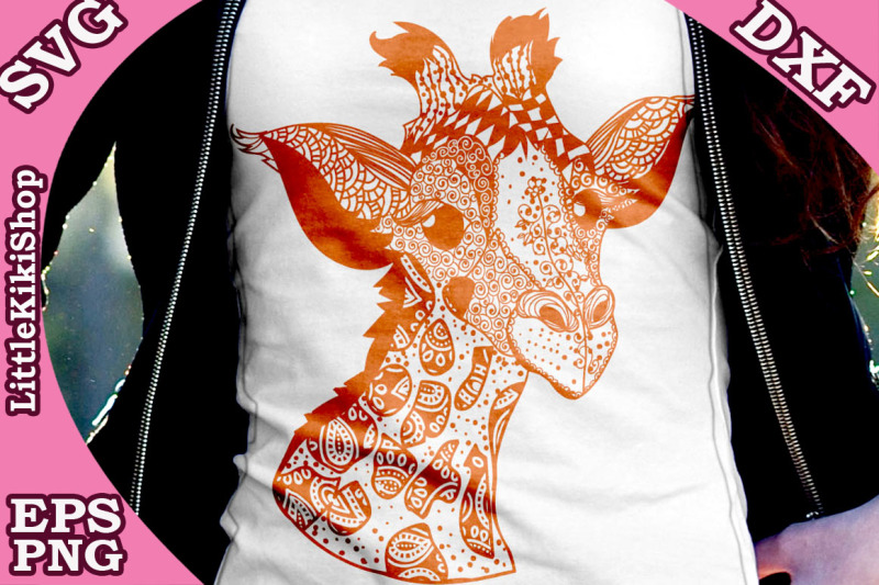 baby-giraffe-svg-mandala-giraffe-svg-zentangle-giraffe-svg