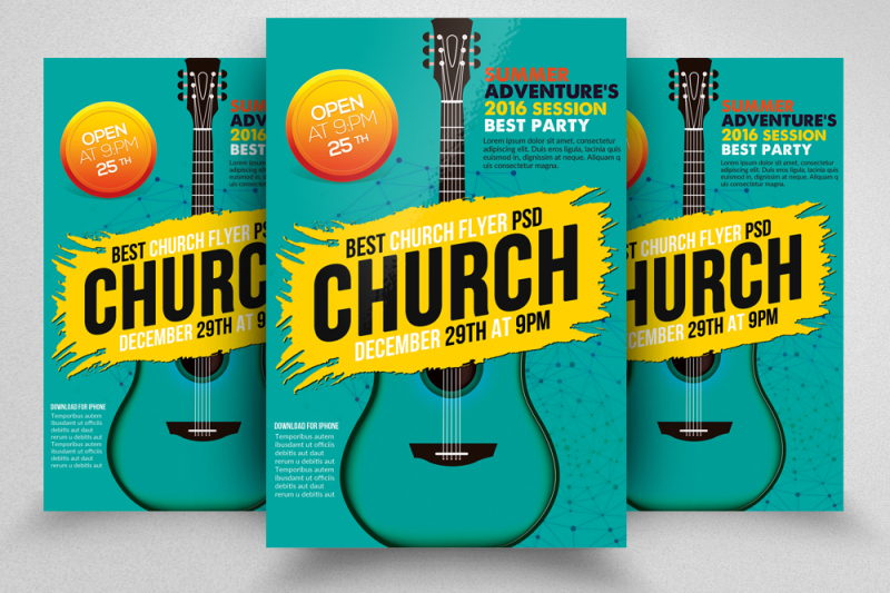 church-concert-flyer-template