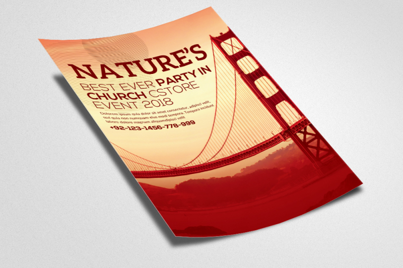 the-nature-flyer-template