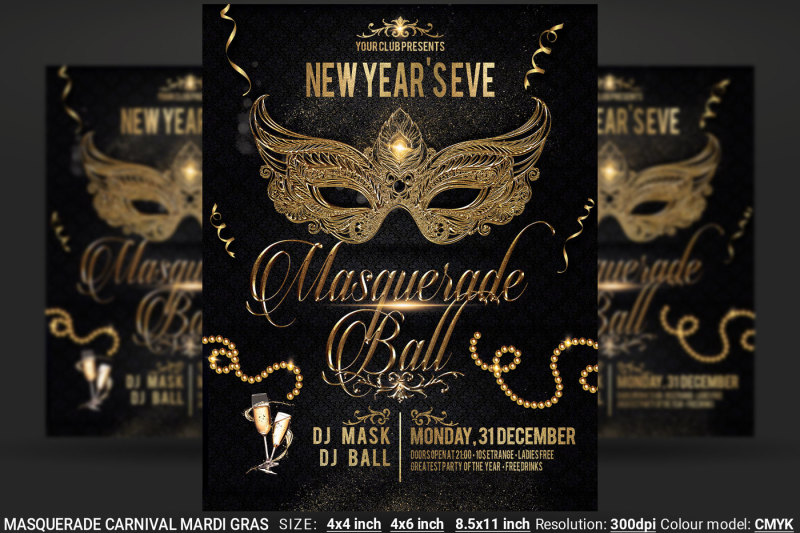 masquerade-carnival-new-year-mardi-gras-flyer