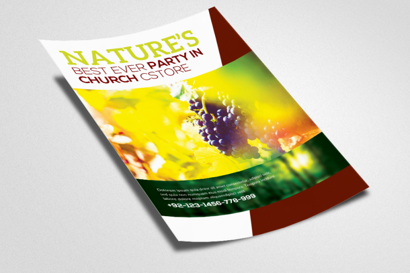 the-nature-flyer-template