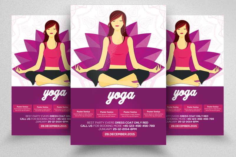 yoga-center-flyer-template