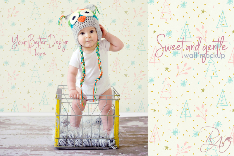 baby-girl-wall-mockup-psd