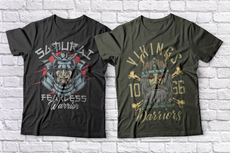 warriors-t-shirts-set