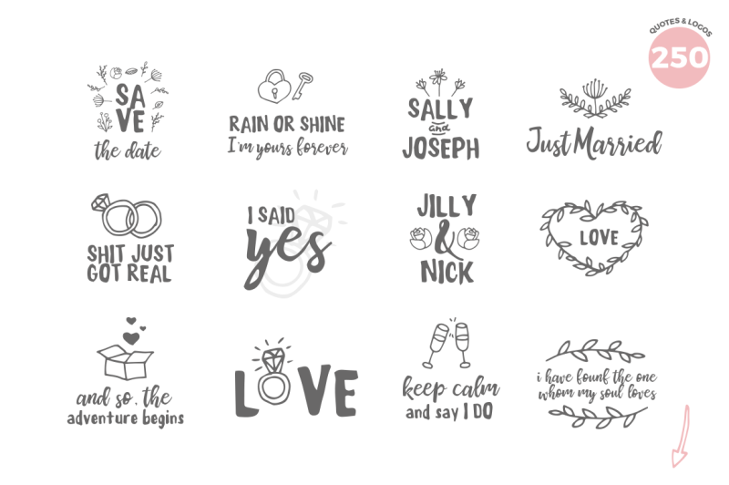 mrs-maillias-duo-font-and-doodles